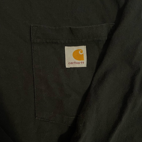 Men’s Carhartt Long Sleeve (Black) - Picture 2 of 3